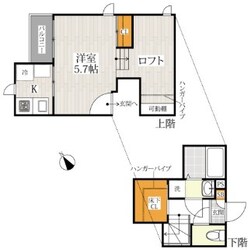 南浦和駅 徒歩19分 2階の物件間取画像